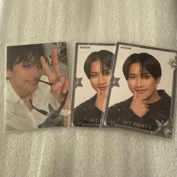 TJBB 에이론 AERON JET PARTY 네오에그 포토 카드 세트