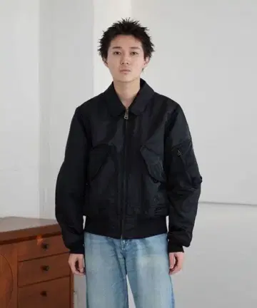 DEVINUSAGE 플라이트 자켓 O 다이칸야마