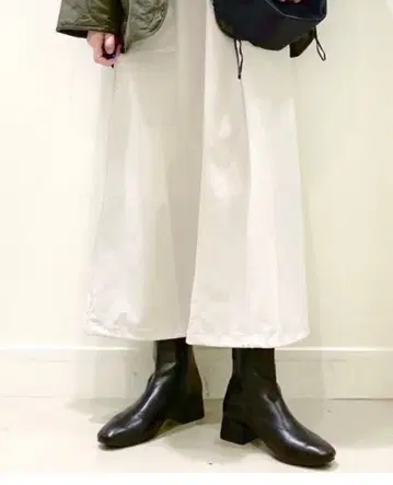 새상품 글로벌 워크 라쿠숀 발수 스트레치 로우힐 부츠 L