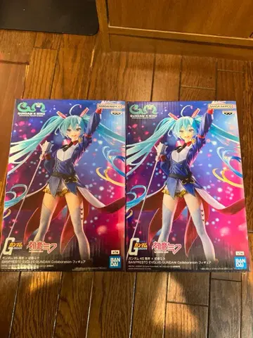 하츠네 미쿠 건담 콜라보 프라이스 피규어