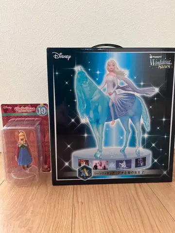 안나와 눈의 여왕 피규어 & 오너먼트 세트