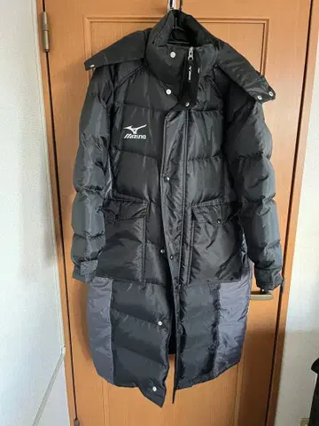 Mizuno 다운 자켓 S 사이즈 블랙 그레이