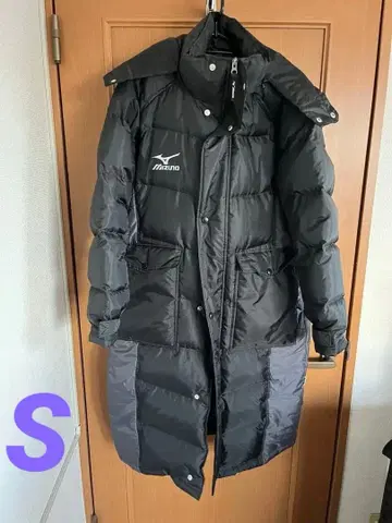 Mizuno 다운 자켓 S 사이즈 블랙 그레이