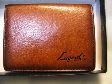 Lugard 가죽 코인 케이스 브라운