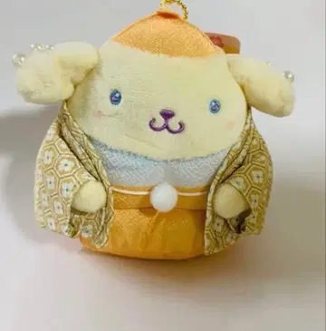 [ 미개봉 새상품 ] 폼폼푸딩 유메후와 오모테나시 볼체인 기모노 산리오