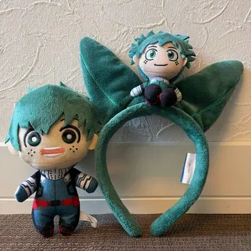 미도리야 이즈쿠 머리띠 봉제 인형 세트