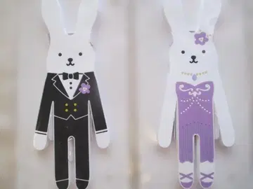 미개봉 다카라즈카 토끼형 스탠드