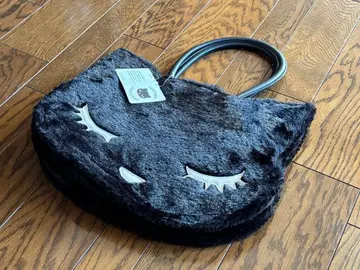 고양이 얼굴 디자인 토트백