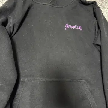 Supplier 블랙 후드티 XL 사이즈 일본제