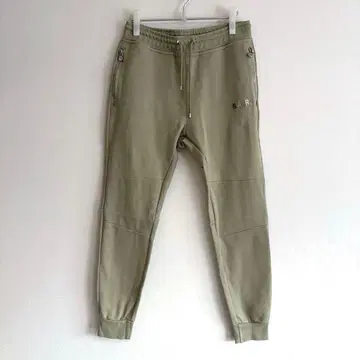 새상품급 BALR. 메탈 로고 지퍼 포켓 조거 팬츠 맨투맨 L