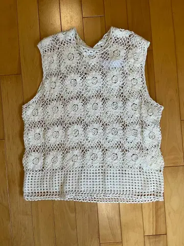 TAO 레이스 편직 플라워 모티브 베스트