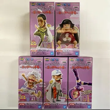 원피스 월드 컬렉터블 피규어 5체 세트