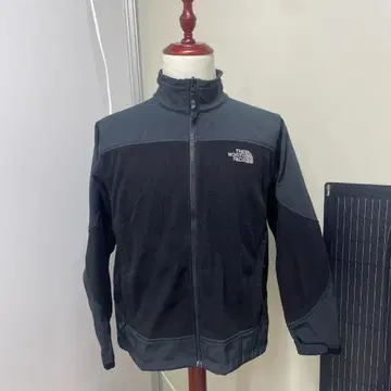 The North Face 한국 블랙 플리스 자켓 M D11