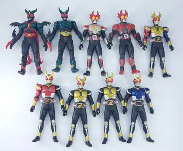 가면라이더 아기토 피규어 소프트 비닐 9점 일괄