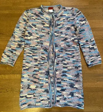 MISSONI (미쏘니) 멀티 컬러 니트 롱 가디건