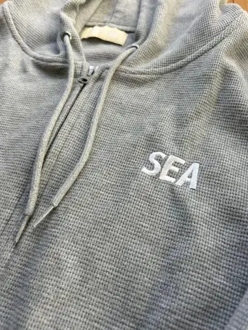 WIND AND SEA 와플 후드티 L