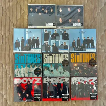 SixTONES 싱글 세트