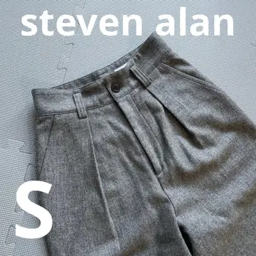 스티븐 앨런 steven alan 울 혼방 팬츠 S