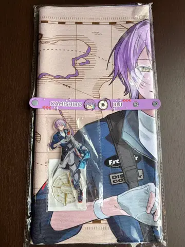 세카라이 카미시로 루이 아크릴 스탠드 러버 밴드 포스터 타월 세트