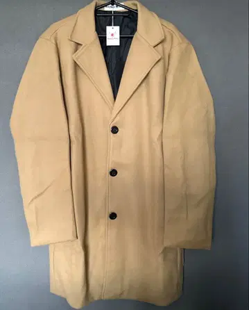 체스터 코트 XXL 남성용 카멜 Sunny Wing