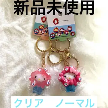 산리오 미야쿠미야쿠 입체 키링 (키티 세트) SALE