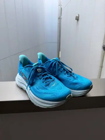 HOKA 클리프톤 10 블루 26.0cm 와이드