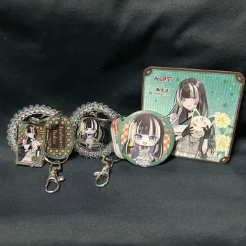 유우후테이 라덴 극락탕 캔뱃지 키링 코스터