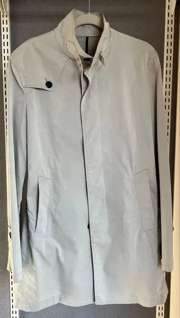 출퇴근 캐주얼 ABAHOUSE 라이트 그레이 코트 사이즈 2