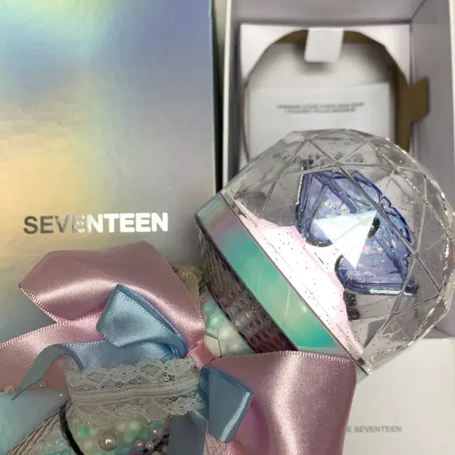세븐틴 응원봉 뉴럿봉 ver2 리본포함