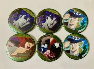 죠죠의 기묘한 모험 애니메이션 10주년 기념전 캔뱃지