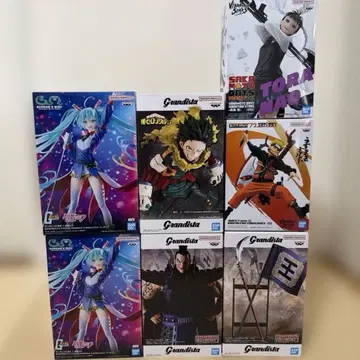 최신 프라이스 피규어 묶음 판매 왕기장군 데쿠 하츠네 미쿠 건담 등