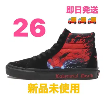 BABYMETAL x Vans Sk8-Hi 26cm
