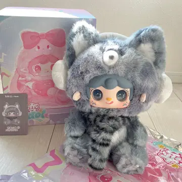 yooki  400% 봉제 인형 늑대