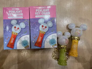 디즈니 시크릿 키링 응원봉 [ 푸우 & 닉 ]