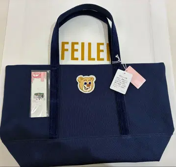 페이러 올드 테디 와펜 토트백 대 네이비 택 포함 새상품