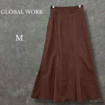 글로벌 워크 [ M ] 수고락 머메이드 스커트 롱 스커트 슬림