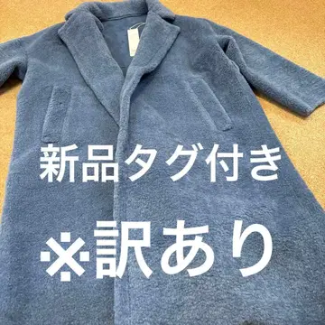 [택 포함 새상품] stunning lure 스텐칼라 페이크 무스탕 코트