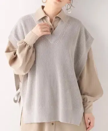 JOINT WORKS 조인트 웍스 V넥 니트 베스트 베스트