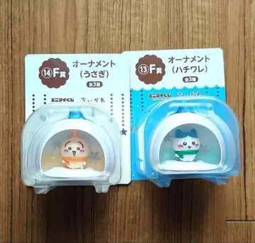 오너먼트 2세트 토끼 하치와레 에니마이 복권