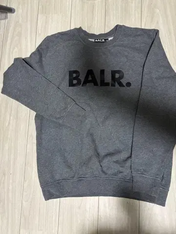 BALR. 보라 그레이 맨투맨 L 사이즈