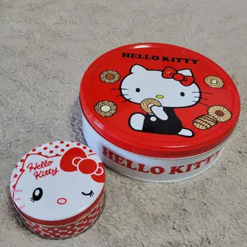 헬로 키티 캐릭터 캔 2개 세트