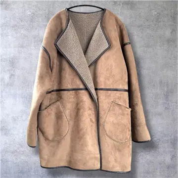 archives 아카이브 리버서블 무스탕 코트