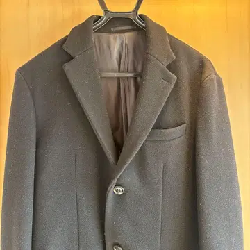 Abahouse 블랙 체스터 코트 48