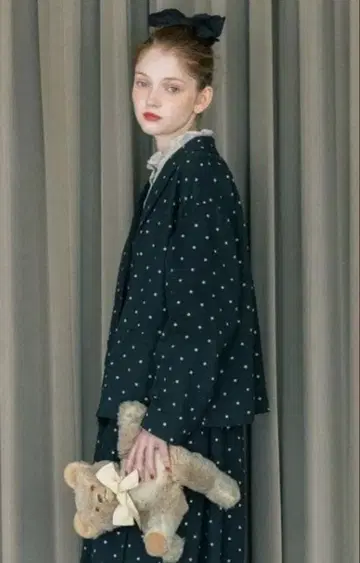 사만사 모스모스 Cross x Linen 숄카라 자켓 차콜