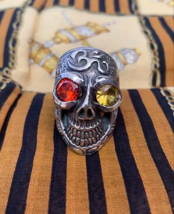 BWL 빌 월 가죽 마스터 스컬 반지