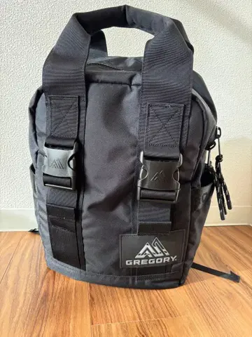 GREGORY 블랙 백팩