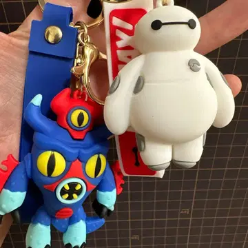 [ 미사용 새상품 ] 베이맥스 키체인 키링 2세트입니다!