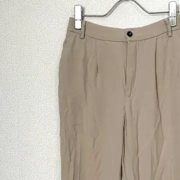 ZARA 슬랙스 테이퍼드 팬츠 허리밴딩 포켓 부착 심플