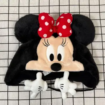 미니 마우스 퍼 캡 귀 포함