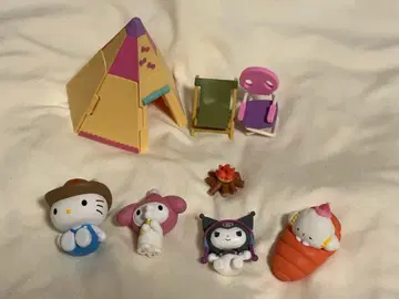 산리오 캠핑 가챠가챠 묶음 판매